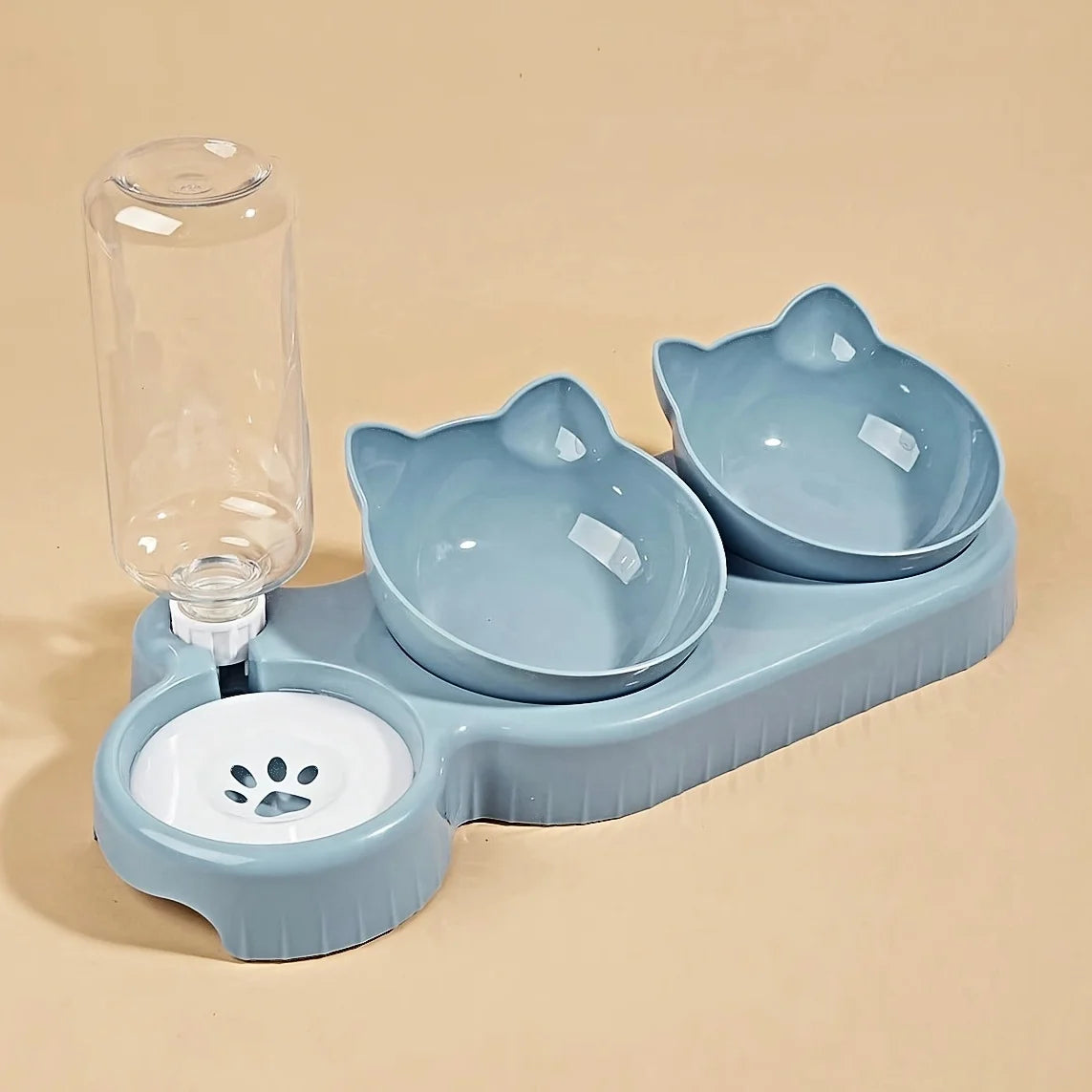 Ergonomic Cat Bowl & Water Feeder
