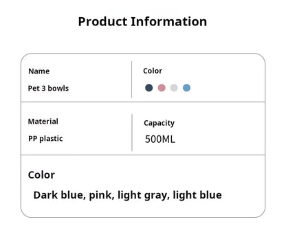 Ergonomic Cat Bowl & Water Feeder