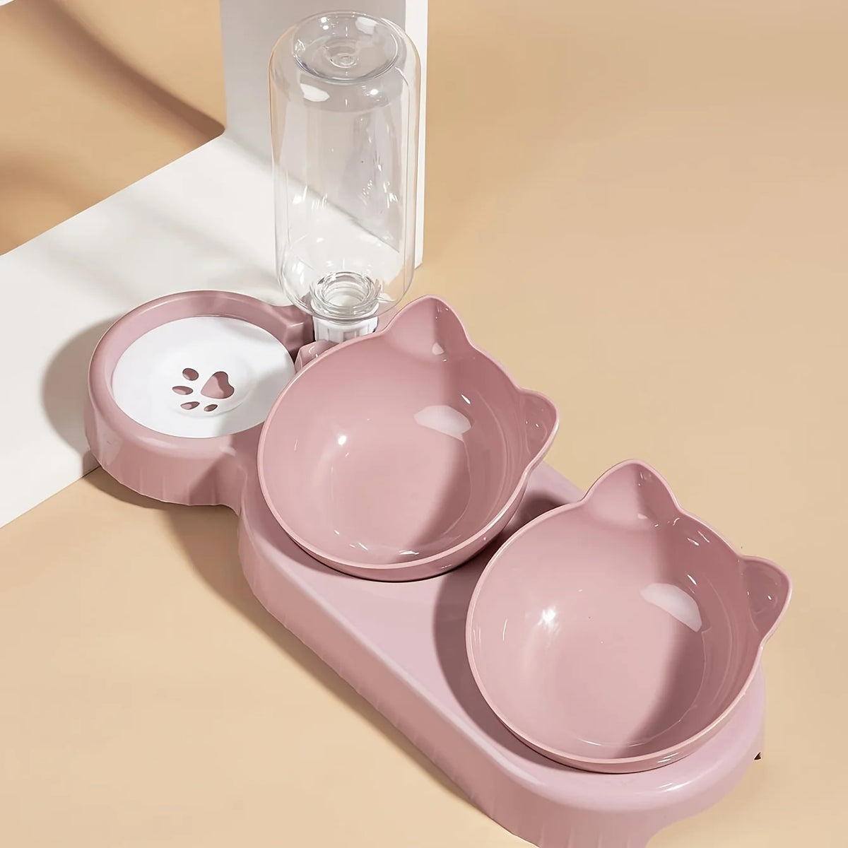 Ergonomic Cat Bowl & Water Feeder