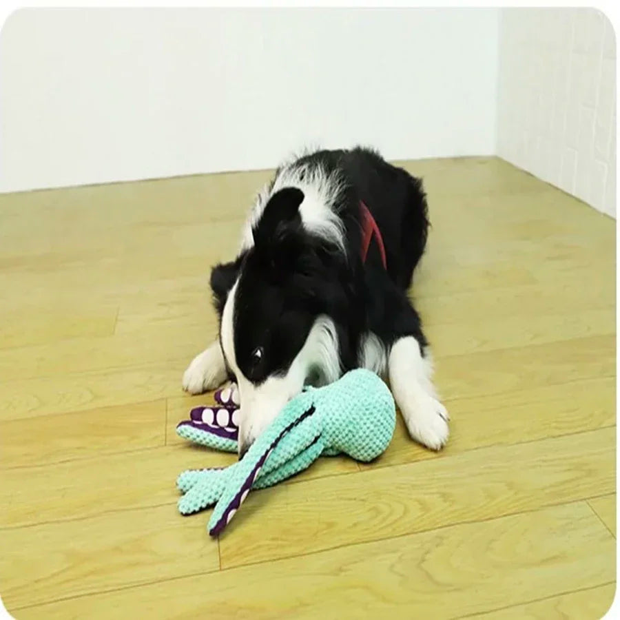Interactive Plush Octopus Toy